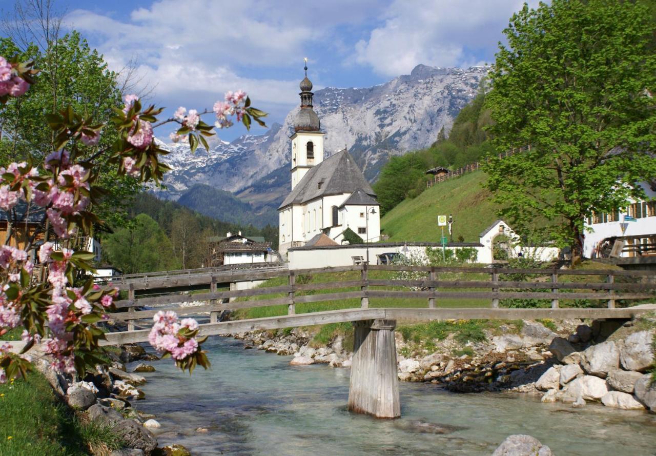 Ferienwohnungen Weiherbach - Hallenbad Berchtesgaden Esterno foto